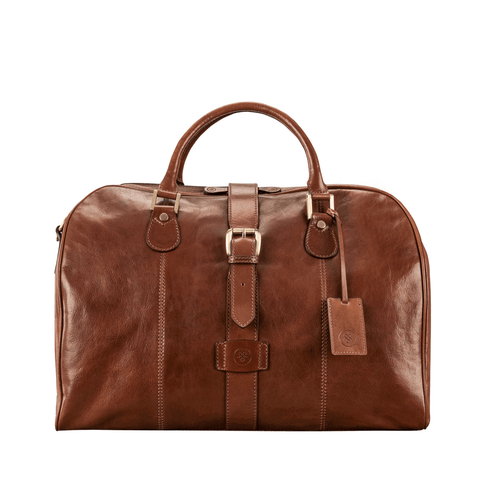 The Farini Leather Holdall for Carry On